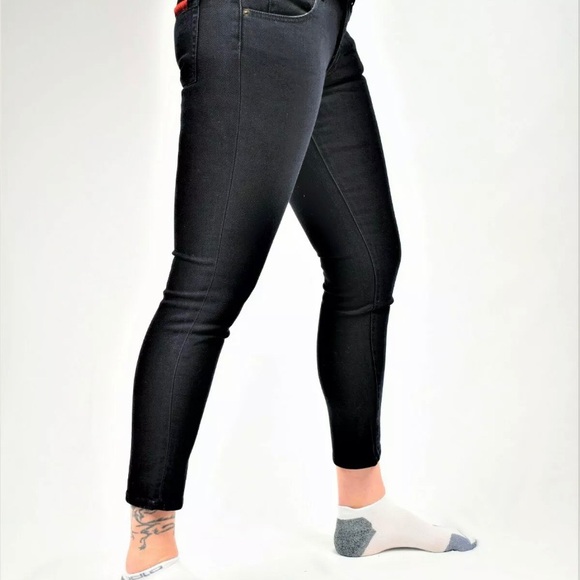 Brand New Women Blk Takutea Olak Jabu Jeans 26x25 - Picture 4 of 8